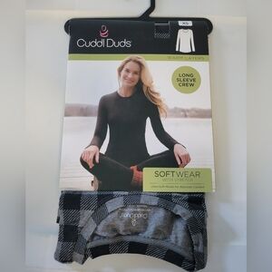 Cuddl Duds Softwear With Stretch Long Sleeve Crew